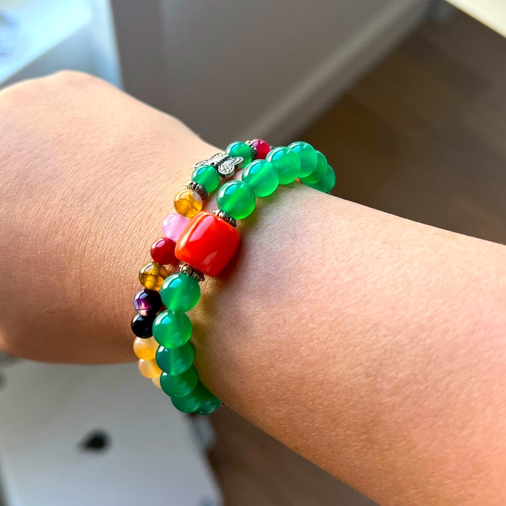 Agate bracelet
